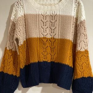Knit sweater